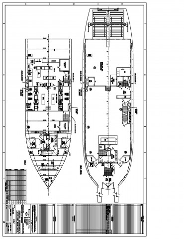 Deck Arrangement Main Deck and Below Deck Deck Arrangement Main Deck and Below Deck